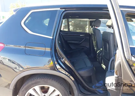 2012 BMW X3 xDrive35I z USA, uszkodzony, nr VIN 5UXWX7C54CL736026